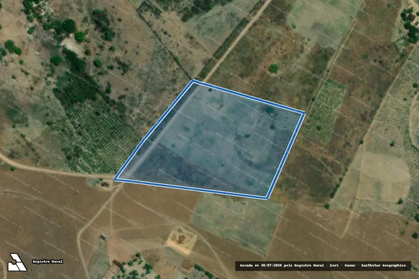 Imagem de satélite de Projeto de Assentamento Santo Antônio da Boa Vista LOTE 08 / LOTE 08