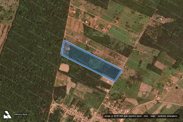 Imagem de satélite de Fazenda Saco Danta II - Lote 03 em Formosa do Rio Preto - BA