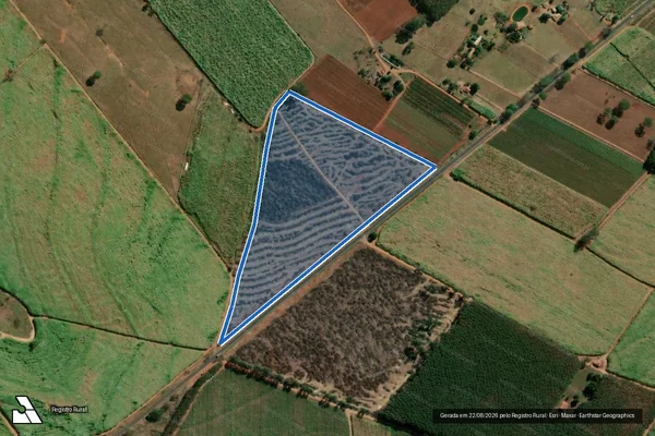 Imagem de satélite de Fazenda Primavera em Monte Aprazível - SP