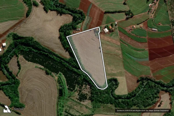 Imagem de satélite de Fazenda Akola - Parte 12 em Londrina - PR