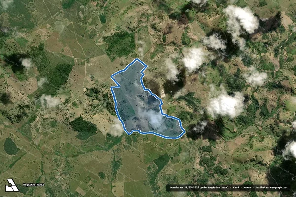 Imagem de satélite de FAZENDA BAITINGA - GLEBA01 em Amargosa - BA