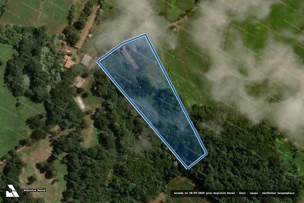Imagem de satélite de PROJETO DE DESMEMBRAMENTO RURAL - Lote Gleba-27 em Concórdia - SC