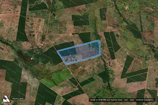 Imagem de satélite de Lote 41 - Projeto de Assentamento Lagoa do Genipapo - Lote 41 ? P.A. Lagoa do Genipapo em Nova Crixás - GO