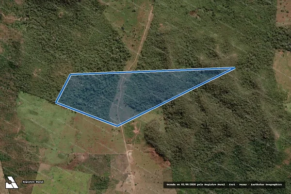 Imagem de satélite de FAZENDA LAGOA DAS GROTAS - FAZENDA LAGOA DAS GROTAS em Grajaú - MA