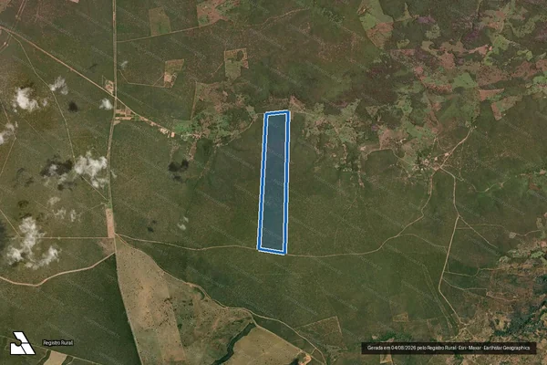 Imagem de satélite de FAZENDA CAMPANHOLI XIV - Parte 2 em São Desidério - BA
