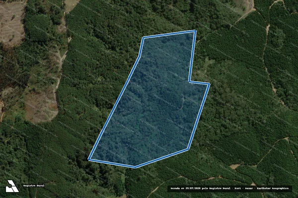 Imagem de satélite de Fazenda Santo Antonio ? Mat. 2576 - Parte 1 em Sengés - PR