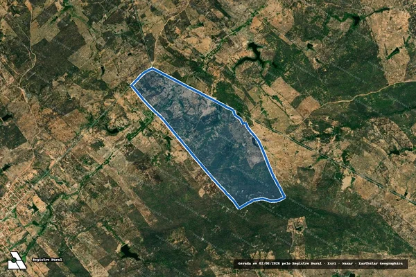 Imagem de satélite de Lagoa Seca/Cachoeirinha - Parte 1 em Igaracy - PB
