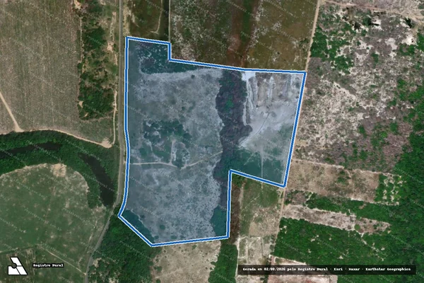 Imagem de satélite de Fazenda Pédra D´agua - Parte 1 em São Mateus - ES