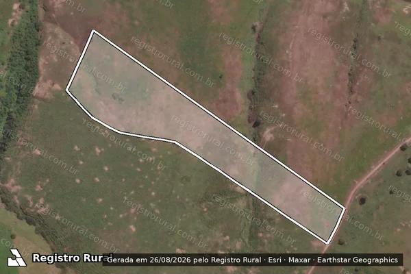 Imagem de satélite de SÍTIO RIACHO DO BOI - Parcela 1 em Nossa Senhora das Dores - SE