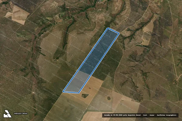 Imagem de satélite de FAZENDA VÓ AYNÊ - Gleba A em São Félix de Balsas - MA