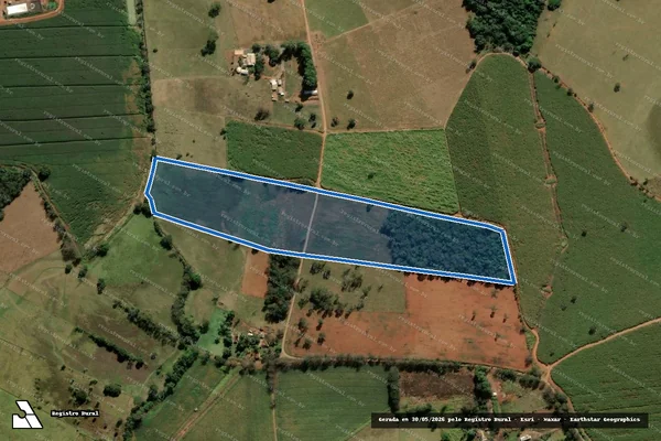 Imagem de satélite de FAZENDA POÇO  DO MARINHEIRO - GLEBA B em Arcos - MG
