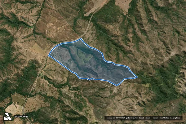 Imagem de satélite de FAZENDA MILONGA - 04 em Padre Bernardo - GO