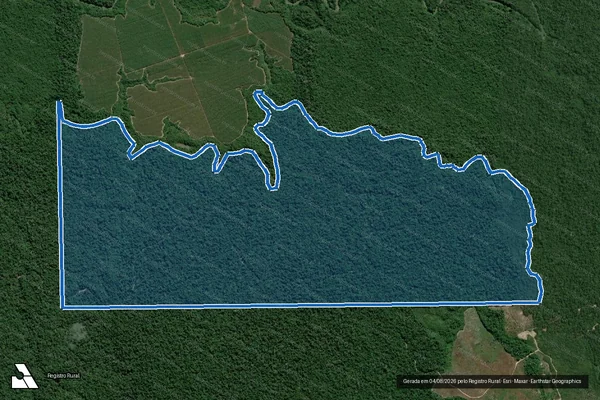 Imagem de satélite de FAZENDA CAPINZAL ? LOTE 52 - PARCELA 04 em Dom Eliseu - PA