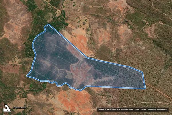 Imagem de satélite de Fazenda Limoeiro - Parte 1 em Corrente - PI