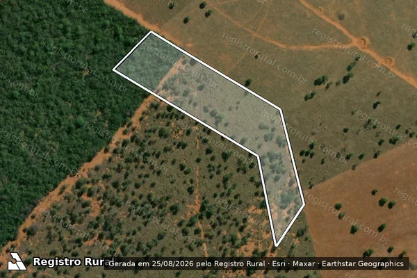 Imagem de satélite de FAZENDA BUTI DO JORGE - 09 em Bom Despacho - MG