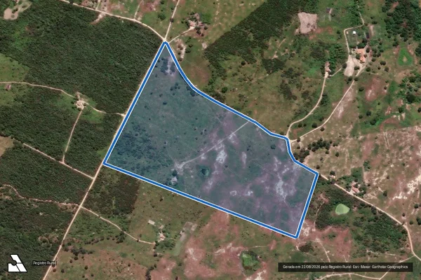 Imagem de satélite de Lote 35 - Projeto de Assentamento Campo Novo - Parte 1 em Jequitinhonha - MG