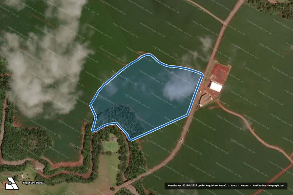 Imagem de satélite de Lote15 - Parte 1 em Formosa do Oeste - PR