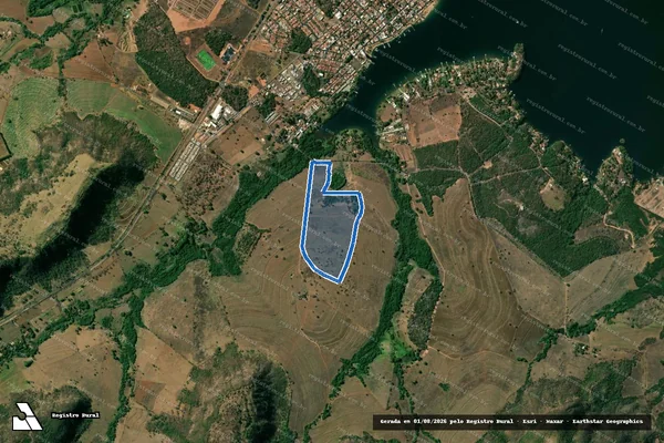 Imagem de satélite de Fazenda São José / Gleba 1 em Pedregulho - SP