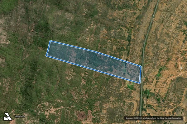 Imagem de satélite de SITIO BRUM ? LOTE 0865 - Parte 1 em Jaguaribe - CE