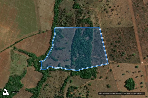 Imagem de satélite de Fazenda São José - Parte 2 em Jataí - GO