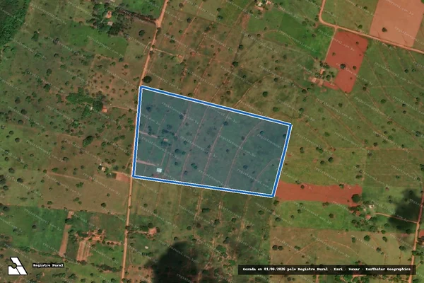 Imagem de satélite de Projeto de Assentamento Celso Furtado - Lote 75 - Parte 1 em Castilho - SP