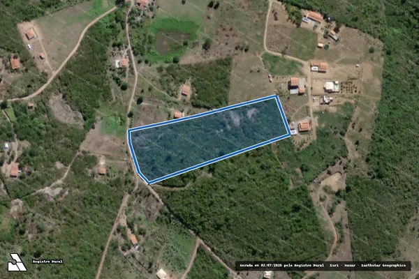 Imagem de satélite de FAZENDA JARDIM DO OURO - GLEBA IV em Jequié - BA