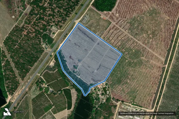 Imagem de satélite de FAZENDA SOSSEGO - 02 em São Mateus - ES