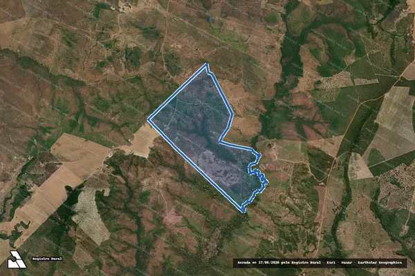Imagem de satélite de FAZENDA CABECEIRA DO ANAJÁS em Carolina - MA