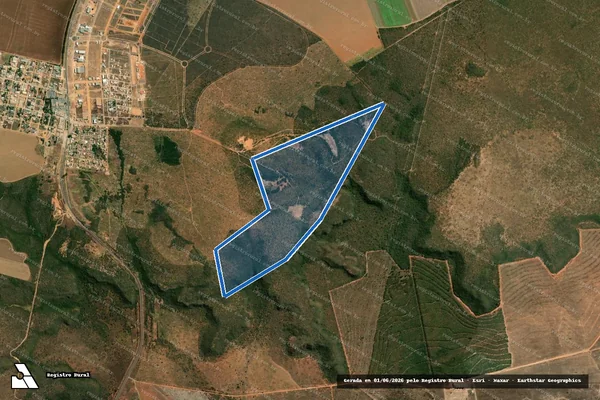 Imagem de satélite de Fazenda Jatai e India - Parte 5 em Correntina - BA