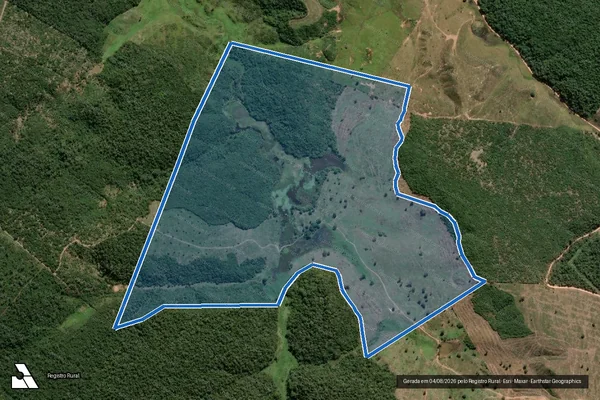 Imagem de satélite de FAZENDA BARAUNA II - Parte 1 em Barra do Corda - MA