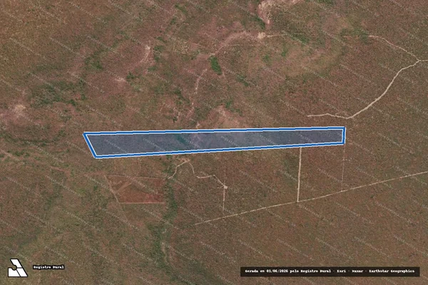 Imagem de satélite de CHAPADA CURRAL DE PEDRAS - Lote 04 em Socorro do Piauí - PI