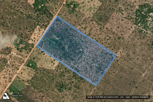 Imagem de satélite de LOTE ? 59 ? P.A. RIACHO CLARO - LOTE ? 59 ? P.A. RIACHO CLARO em Arinos - MG