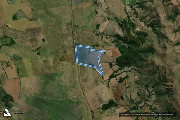 Imagem de satélite de Fazenda Paciência - Parte 1 em Piumhi - MG