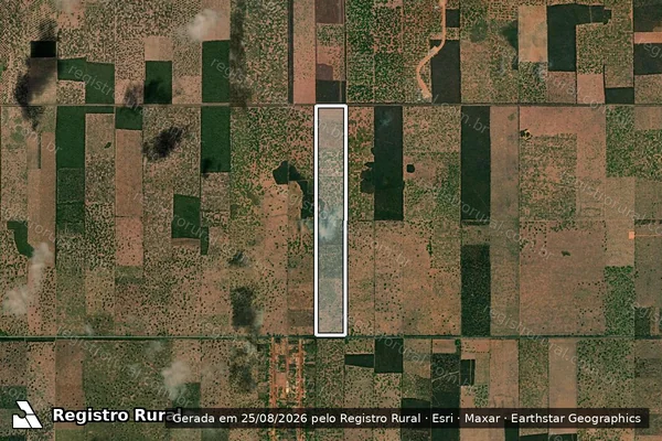 Imagem de satélite de LOTE 48 ? VSP - Parte 1 em Serra do Mel - RN