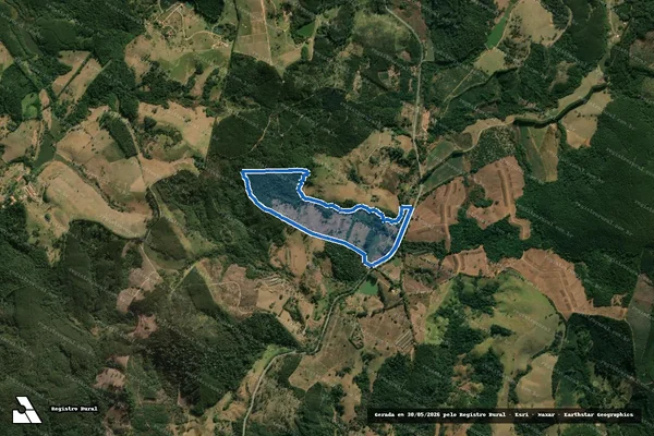 Imagem de satélite de FAZENDA SANTA ROSA - PARTE 3 em Amparo - SP