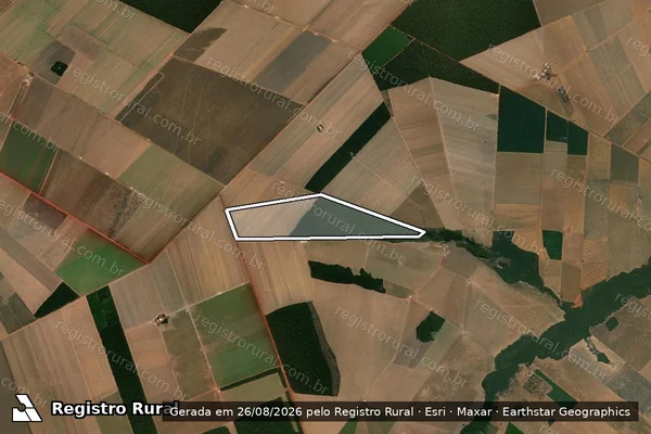 Imagem de satélite de FAZENDA RAIOS DO SOL I - Parte 1 em Gaúcha do Norte - MT
