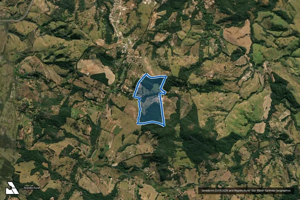 Imagem de satélite de FAZENDA TERRA DO SOL - Parcela 1 em Itaguara - MG
