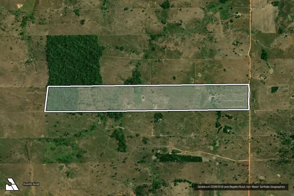 Imagem de satélite de SITIO BOA SORTE - Parte 1 em Ourilândia do Norte - PA