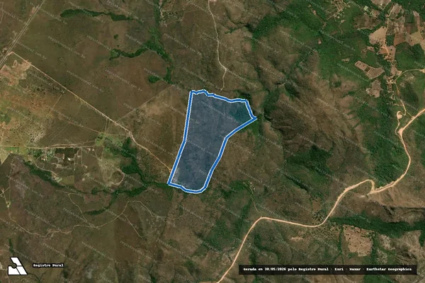 Imagem de satélite de Fazenda Veadeiros ? Parte - GLEBA 02 REMANESCENTE DAS MATRÍCULAS Nº 2673 E 9069 em Alto Paraíso de Goiás - GO