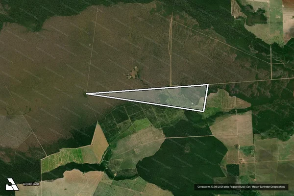 Imagem de satélite de FAZENDA SÃO LUIZ _MATR_18149 - Parte 1 em Pontes e Lacerda - MT