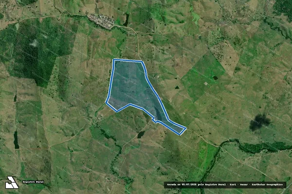 Imagem de satélite de Fazenda Rosana - Fazenda Rosana - Gleba B em Floresta Azul - BA