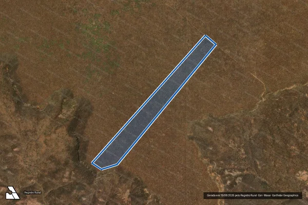 Imagem de satélite de SERRA DO SAO FRANCISCO - Parte 1 em Capitão Gervásio Oliveira - PI