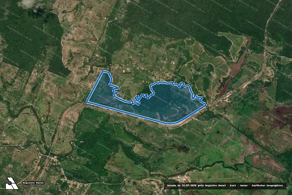 Imagem de satélite de Fazenda Morro da Graça - Parte 1 em Esplanada - BA