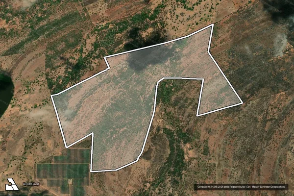 Imagem de satélite de SÍTIO PEREIROS  - Parte 1 em São João do Rio do Peixe - PB