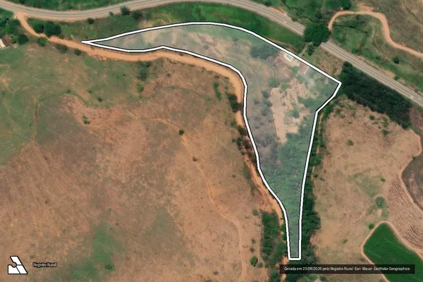 Imagem de satélite de FAZENDA SANTO APOLINARIO - Parte 1 em Reduto - MG