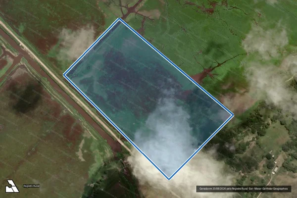 Imagem de satélite de Agropecuária Santo Antônio - Matrícula 64.404 em Rio Grande - RS