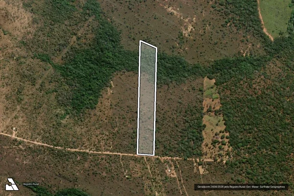 Imagem de satélite de Fazenda Arraial da Forquilha - Gleba 36 em Três Marias - MG