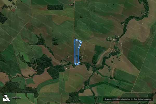 Imagem de satélite de FAZENDA FLORESTA - Parte 1 em Cambé - PR