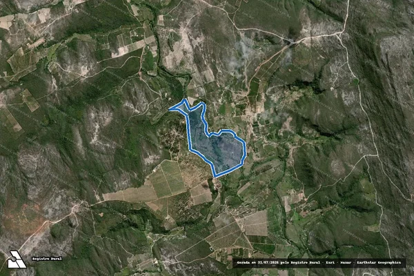 Imagem de satélite de Fazenda Angicos - Parcela 1 em Ituaçu - BA