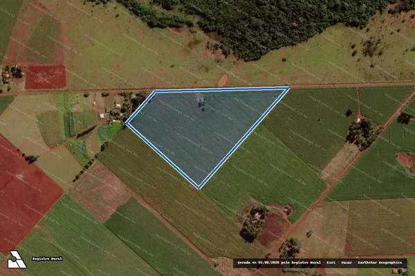 Imagem de satélite de Projeto de Assentamento Eldorado II - Lote 37 em Sidrolândia - MS